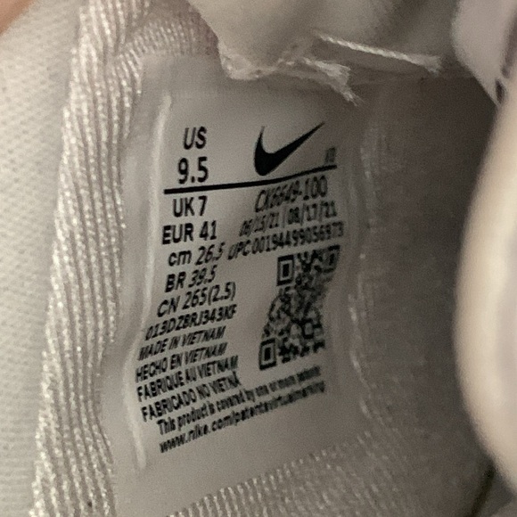 Women’s Nike Air Force 1 Pixel Sneakers White, Sz 9.5 - Picture 8 of 11